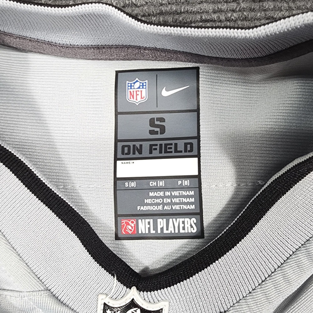 Nike Tampa Bay Buccaneers #45 Devin White‎ Jersey Youth Small Gray NFL On Field - Picture 4 of 10